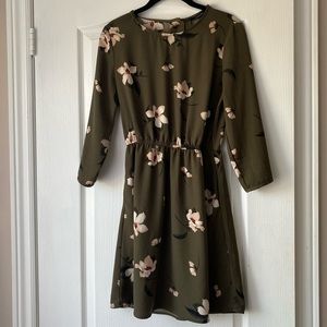 Dynamite Floral Dress